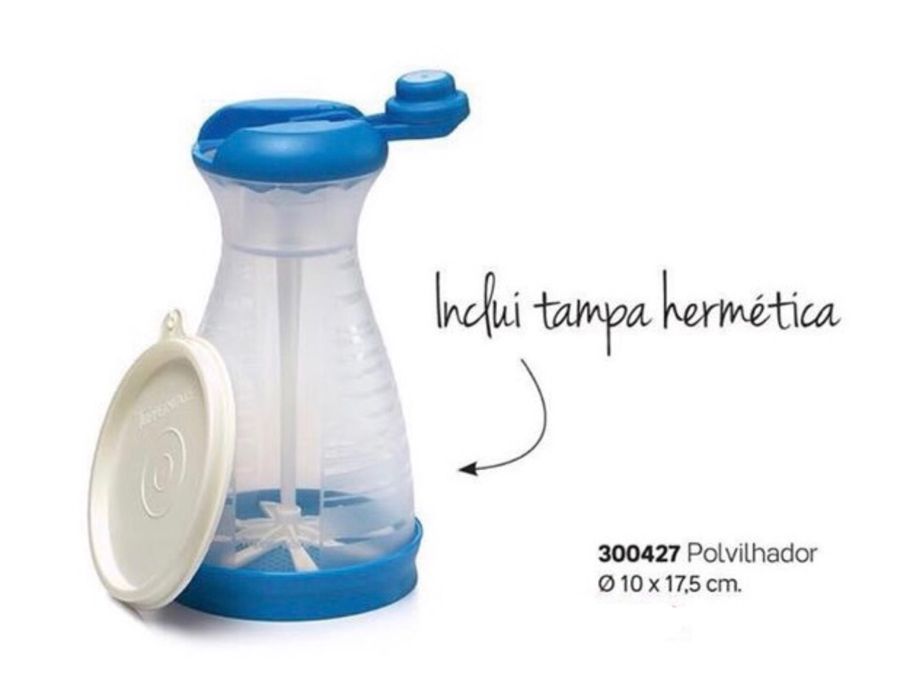 Polvilhador Pastelaria Tupperware