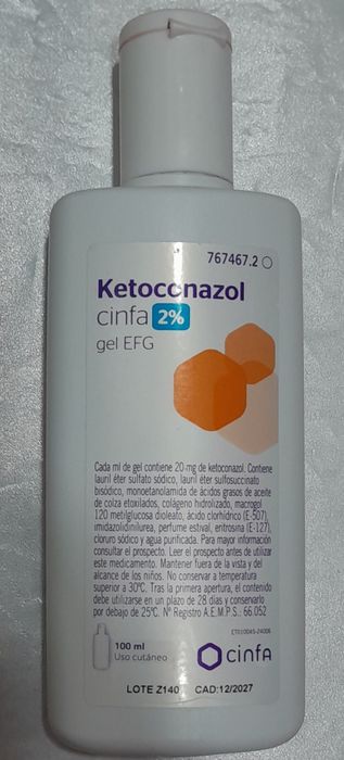 Шампунь от перхоти и себорейного дерматита Ketoconazol
