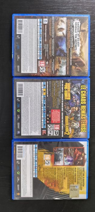 Infamous second son/Borderlands collection/Far cry primal PlayStation 4