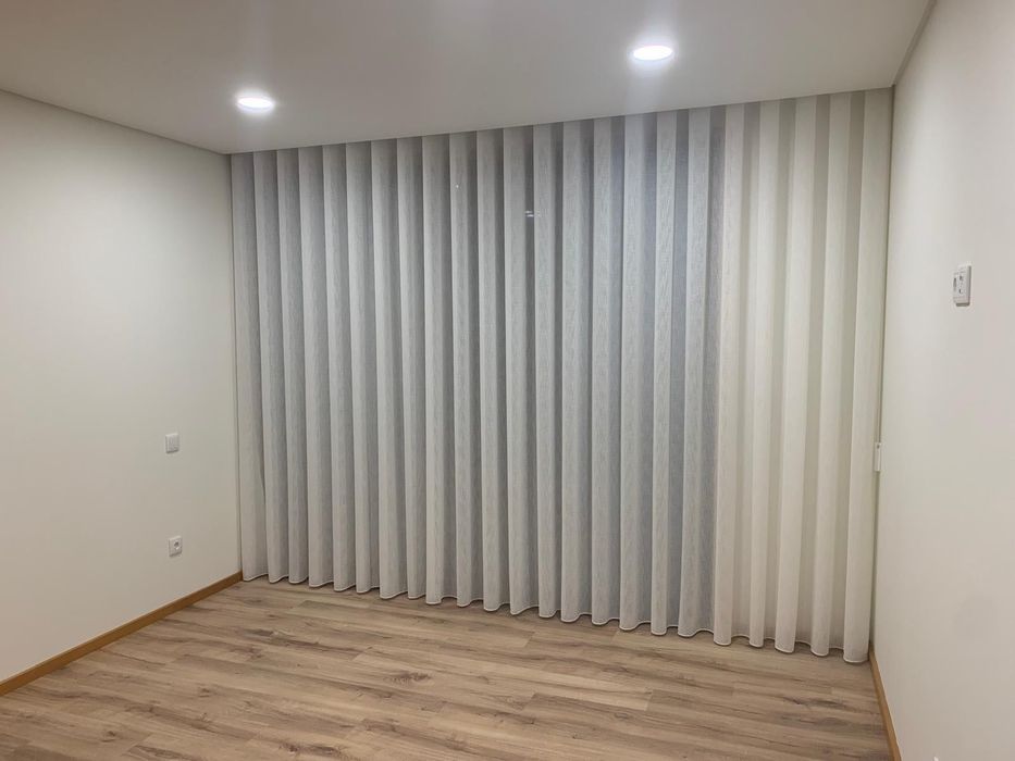 Cortinas por calha / Blackout