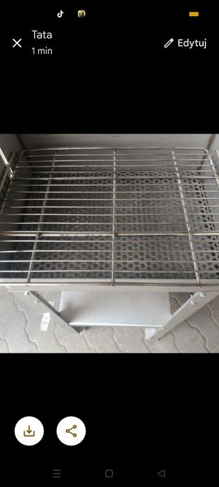 Grill nierdzewny