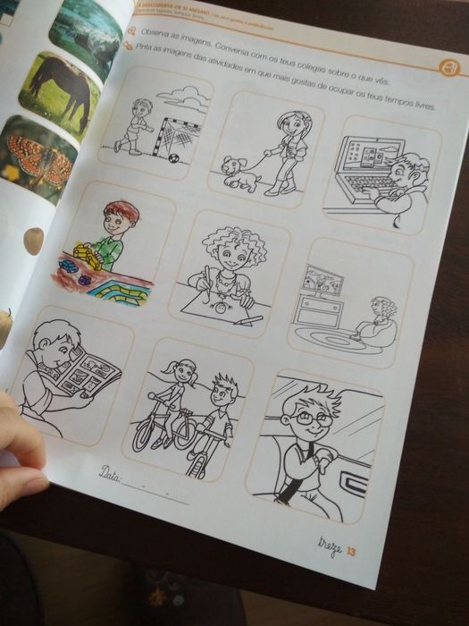 Vários manuais Estudo do Meio primeiro ano