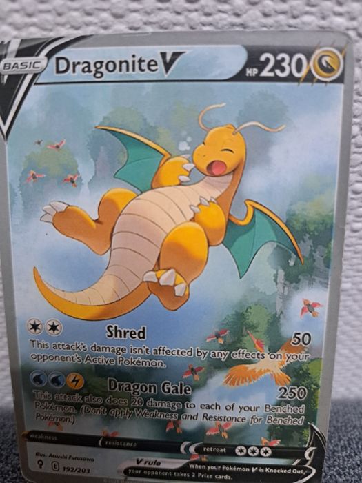 Karta pokemon DRAGONITEV
