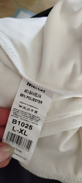 Bluzka z rozcięciem megi l xl