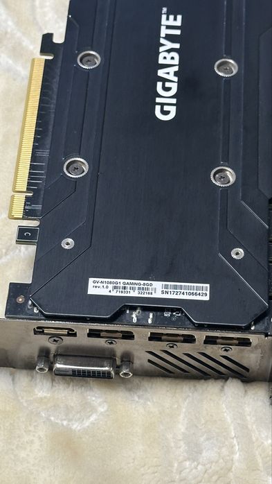 Відеокарта GIGABYTE GeForce GTX 1080 windforce oc 8g