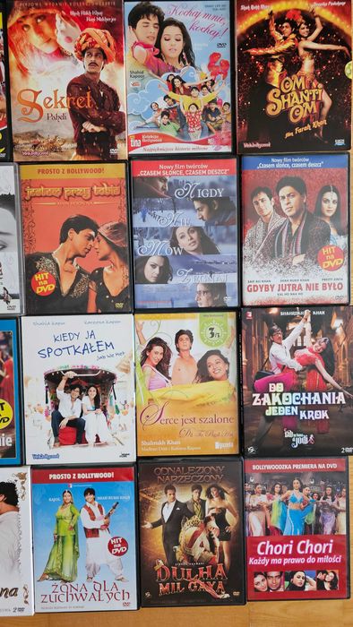 Kolekcja filmów Bollywood