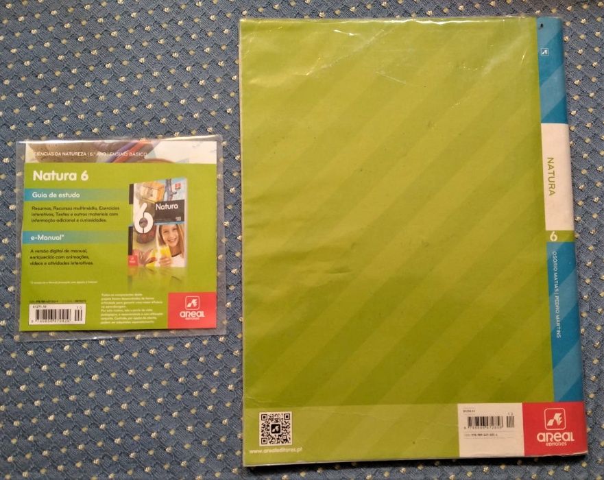 "Natura 6 Natural Sciences 6th Grade" Textbook + Activity Workbook + CD-ROM64286395703041121