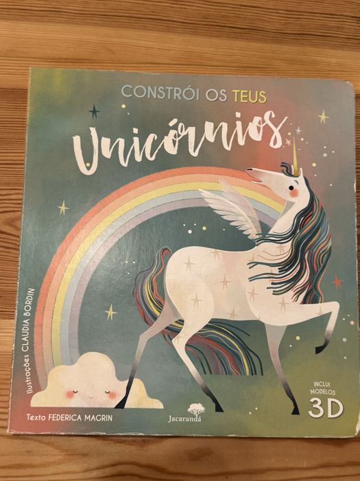 Livro Puzzle “ Constroi os teus unicórnios”