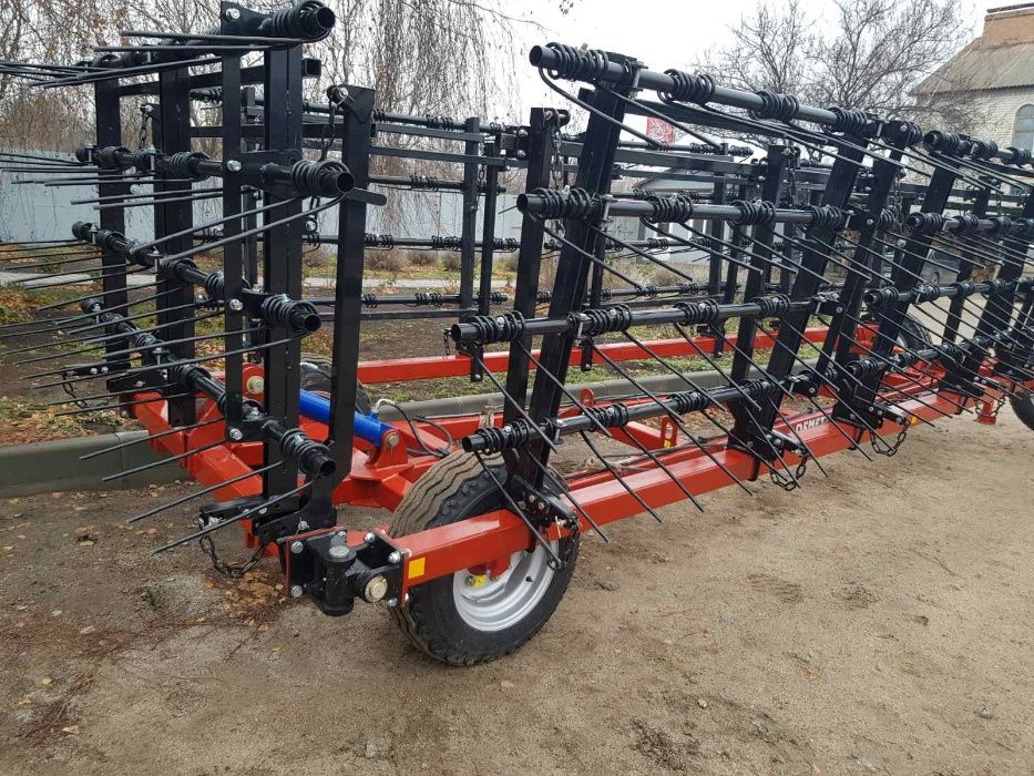 Борона гідравлічна пружинна, пружинна борона Деметра Компенсація 25%