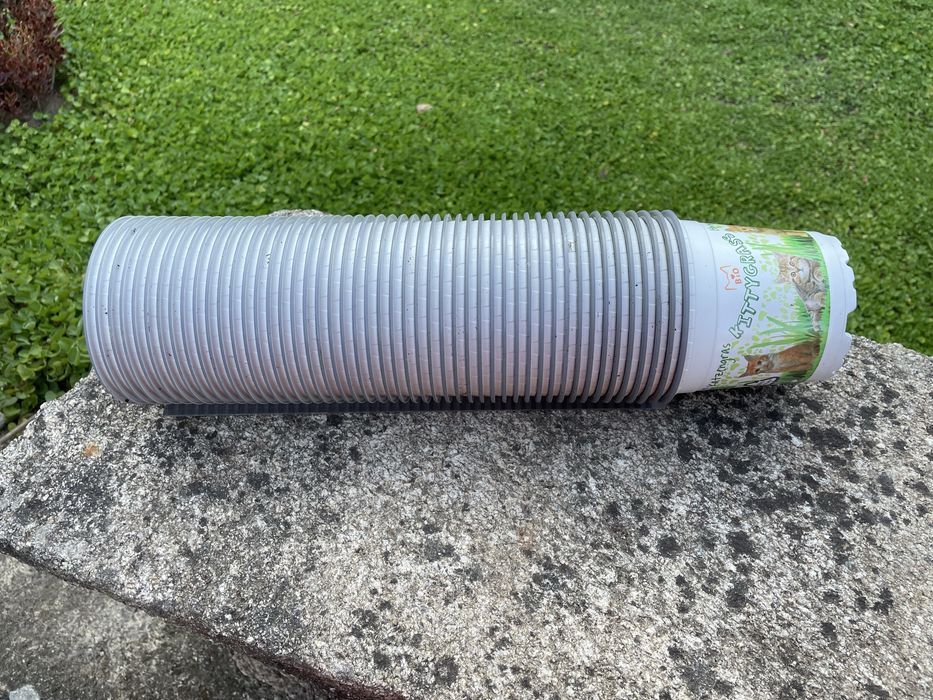 Conjunto de 50 vasos de plástico 12 cm. Gato