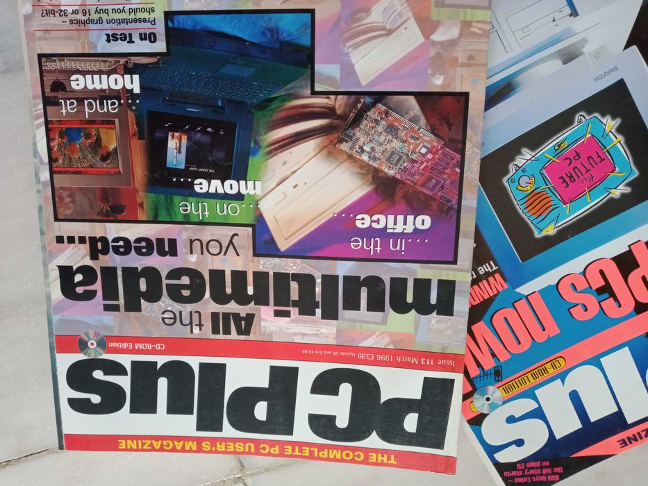 Revistas PC PLUS - Informática - Publicações inglesas64283360863490121
