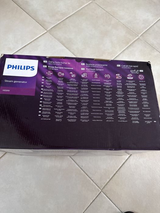 Ferro a vapor philips  60€