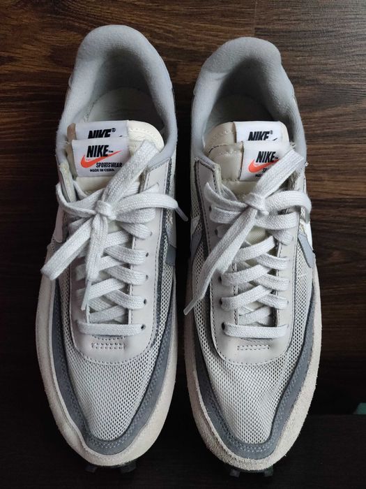 Кроссовки Nike LD Waffle Sacai р.42,5 стелька 27 см.кожа, замш.: 3