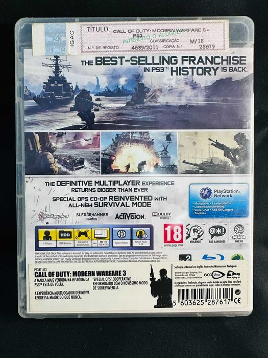 Call of Duty: Modern Warfare 3 PS3