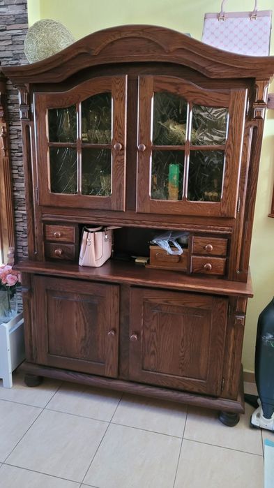 Ładny Dębowy kredens, piękne słoje