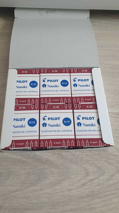 Комплект картриджів Pilot IC-50 6шт синій