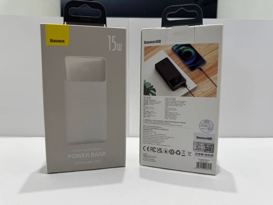 Baseus 20000 мАч 15w