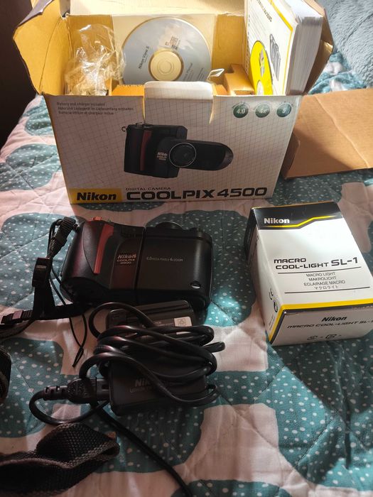 Maquina foto nikoncool pix 4500