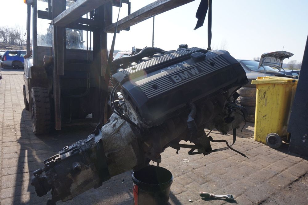 SILNIK KOMPLETNY 5 E39 2.5 36V 170KM M52B25 256S3 1X VANOS BMW 1995-2000