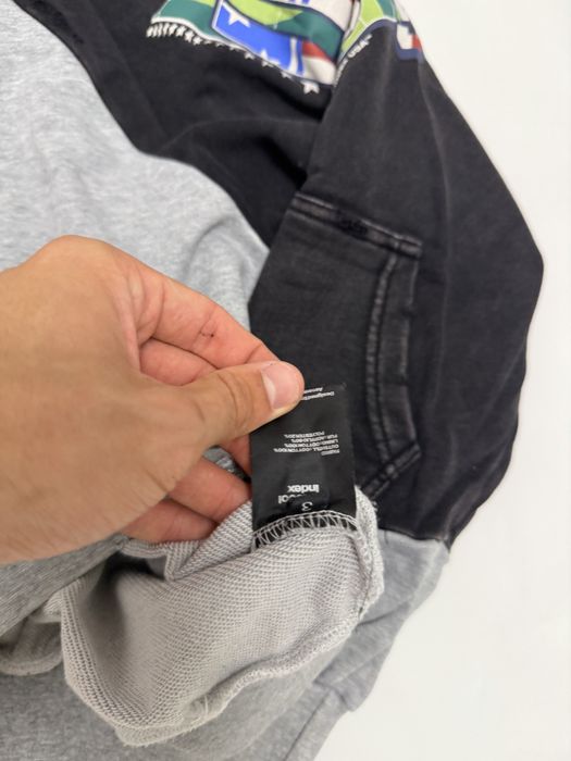 зипка худи зип худи PROTOCOL INDEX grey zip project gr acne studios balenciaga rick owens