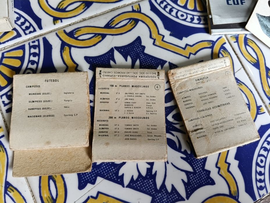 Caixas de fósforos antigas