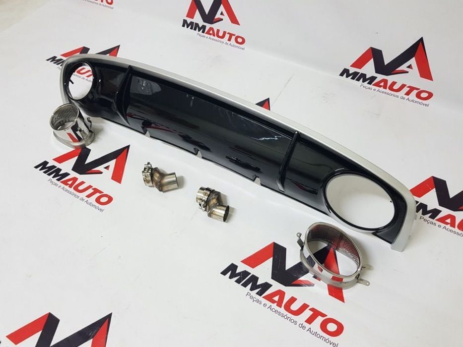 Difusor Traseiro AUDI A4 B8 Facelift (2012-2015) RS4