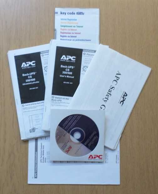 ИБП источник бесперебойного питания Back-UPS CS 350/500