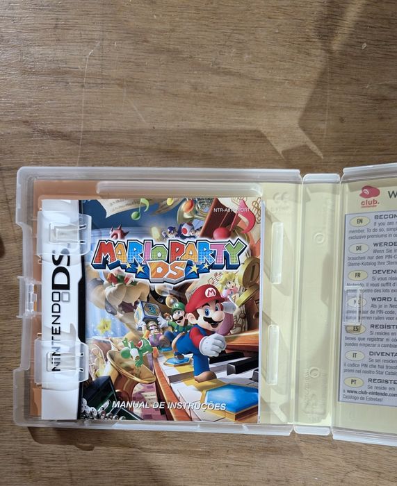Caixa - mario party ds