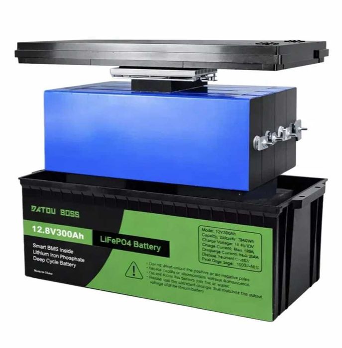Акумулятор 300 Ah BMS Datouboss літій залізо фосф батарея LiFePO4 12 V
