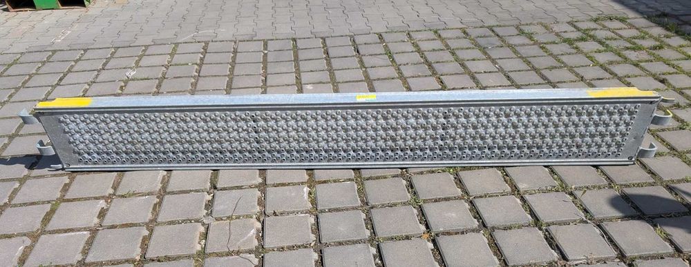 Pomost stalowy na o-rygla 250x032 używany Plettac / ALTRAD - telka rusztowania