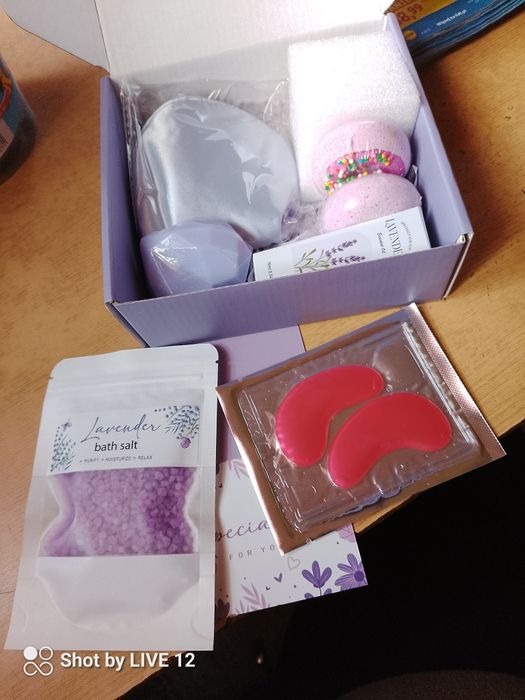 Zestaw prezentowy lawendowy