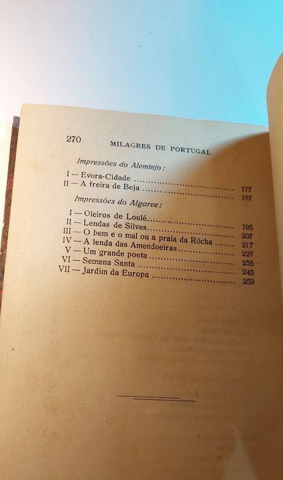 Milagres de Portugal d'Entre Minho e Algarves - Sousa Costa