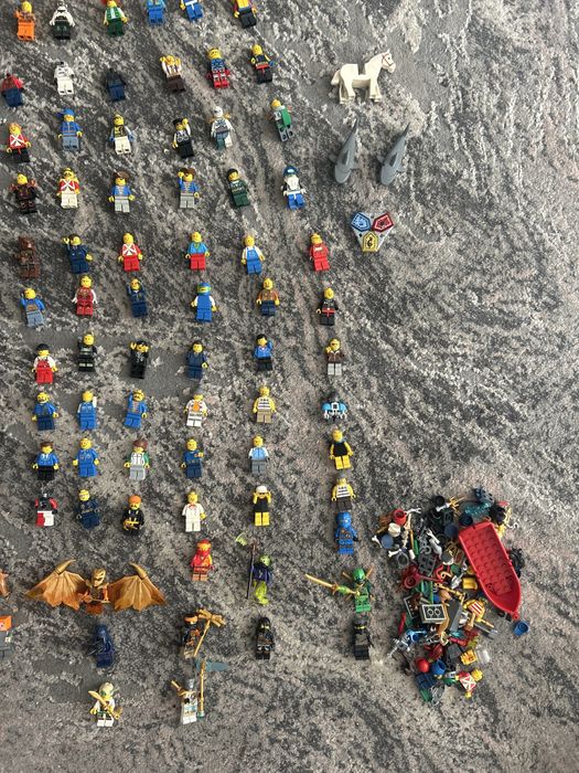 Mega mix ludzików lego 143 sztuki
