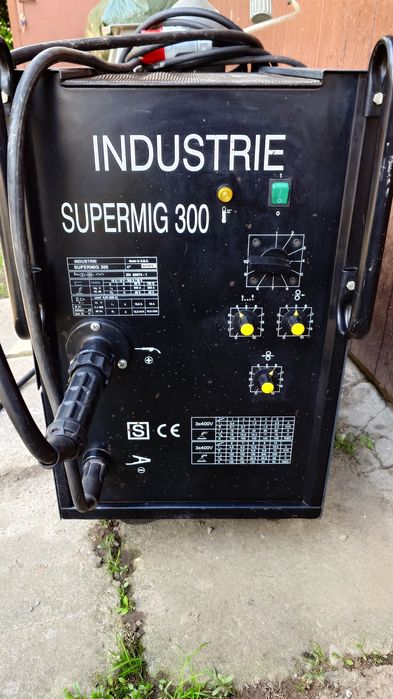 Migomat 300A Supermig 300 Industrie, butla, reduktor, drut.