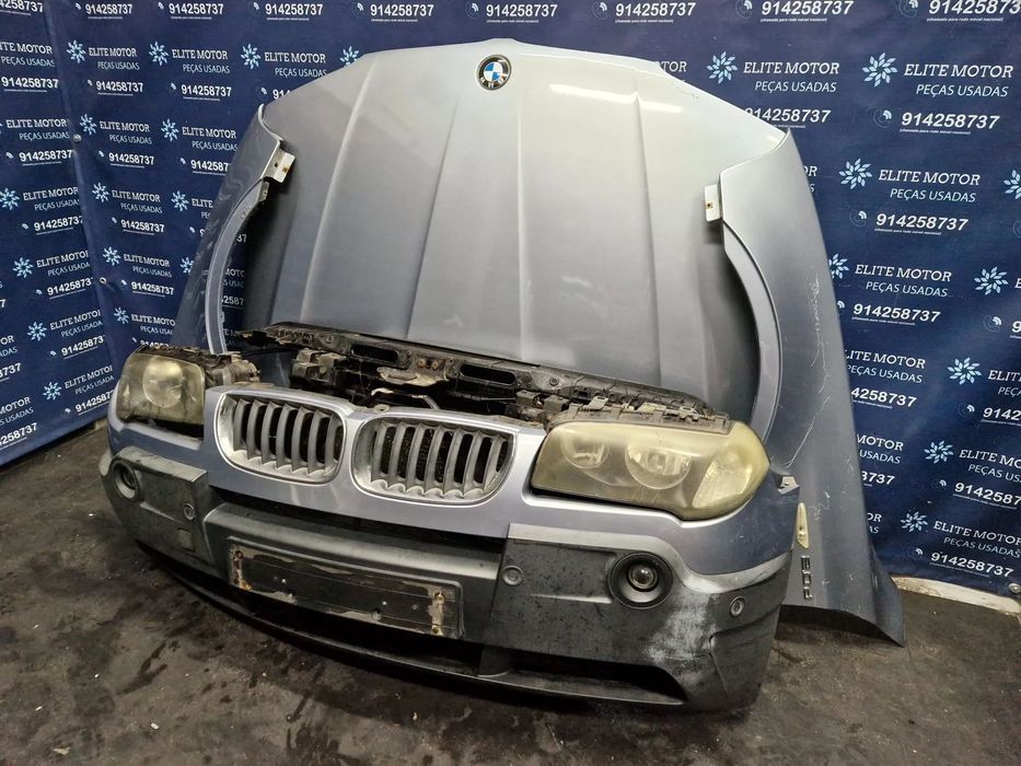 Frente completa usada BMW X3 E83 2.0D 150CV M47 capot parachoques