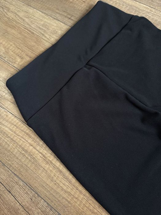 Leginsy damskie prążkowane