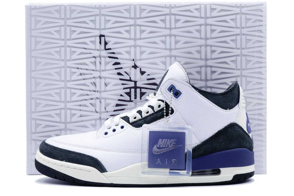 Nike AIR JORDAN 3 A Ma Maniére For The Love Diffused Blue – Buty | HV8571–100