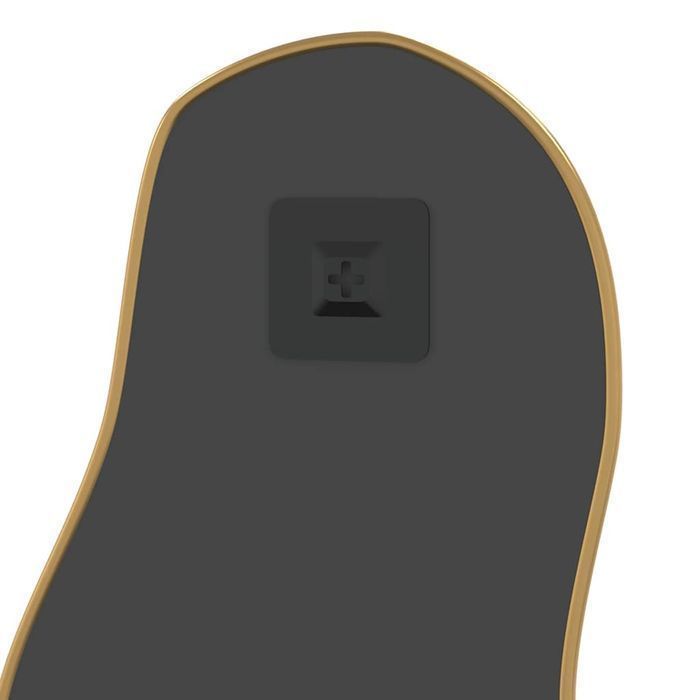 Lustro Ścienne, Złote, 90X40 Cm