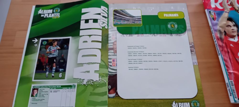 Caderneta Completa Sporting: Plantel 07-08