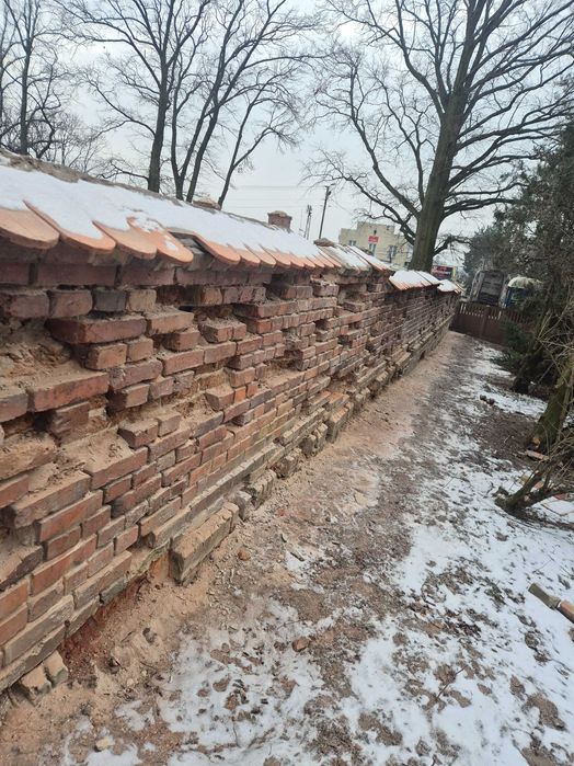 Fugowanie cegły, renowację elewacji z cegły i Tynku