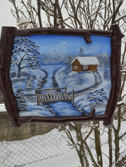 Продається картина "зимова казка"