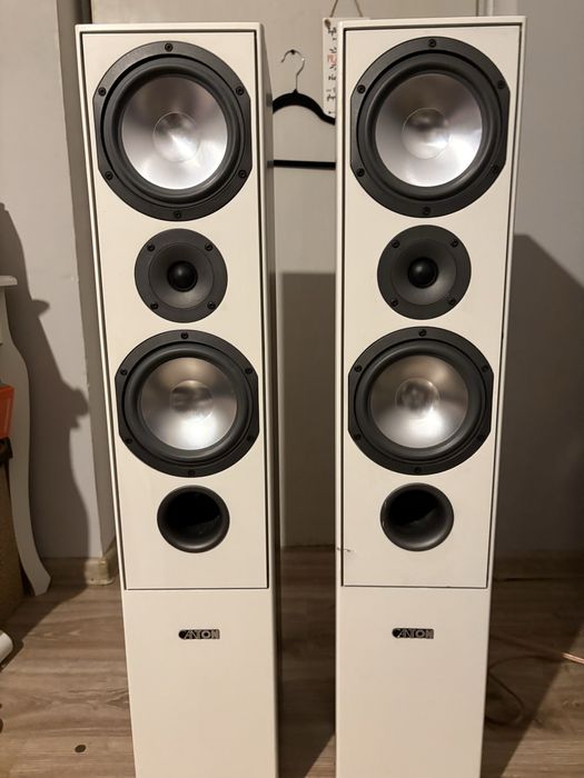 Kolumny Canton model GLE 407 Amplituner Denon Avr-1508