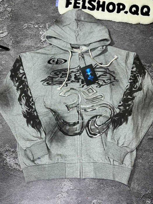 Zip-hoodie Hellstar, зіп-худі хелстар