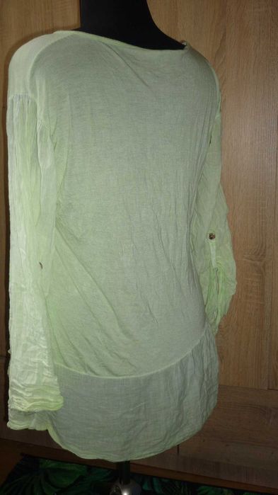 Made in Italy- dłuższa bawełniana bluzka  r;L/XL