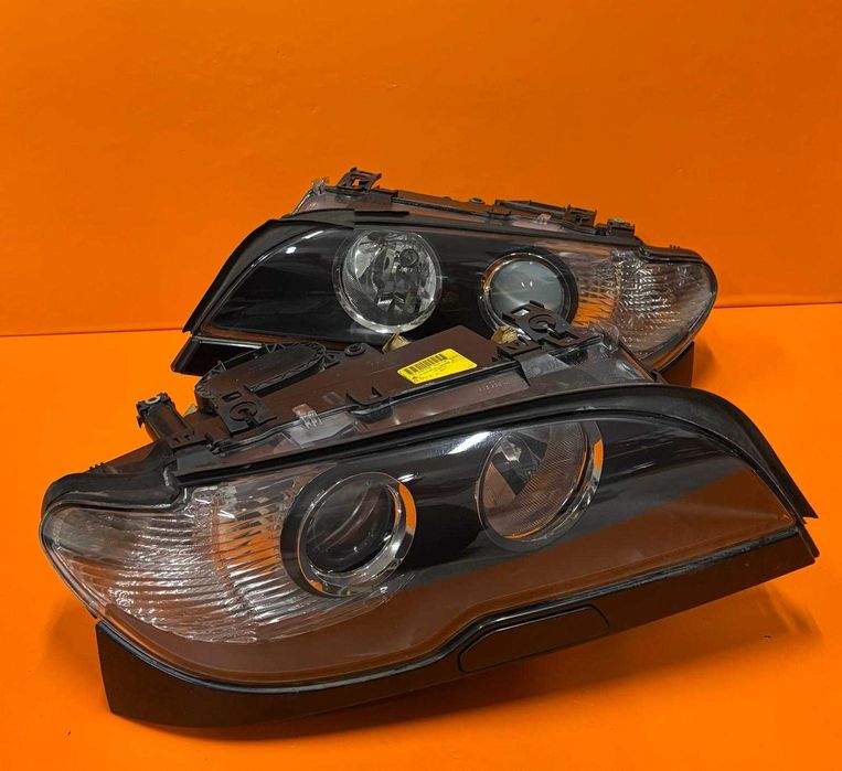 Lampy Przednie Reflektory BMW E46 LIFT Bi xenon Cabrio Coupe DEMONTAŻ !