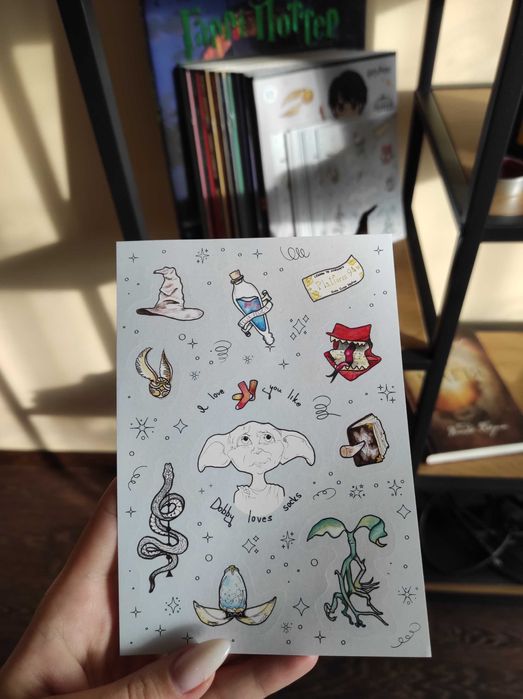 Наклейки Гаррі Поттер