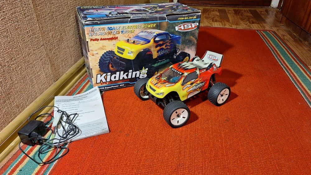 Траггі hsp 1/16 rc на радіоуправлінні