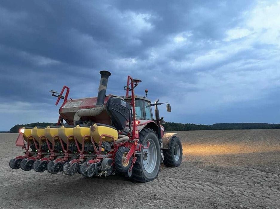 Siew kukurydzy precyzyjny, GPS, section control, vaderstad