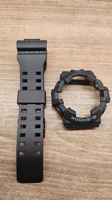 Bezel i Pasek Casio GA-700 Czarny mat + gratis