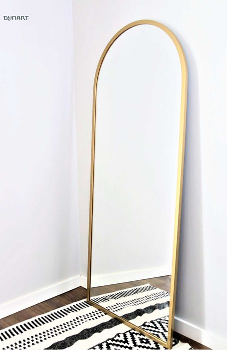 Lustro Półowalne ZŁOTA RAMA! 180x80cm - Producent